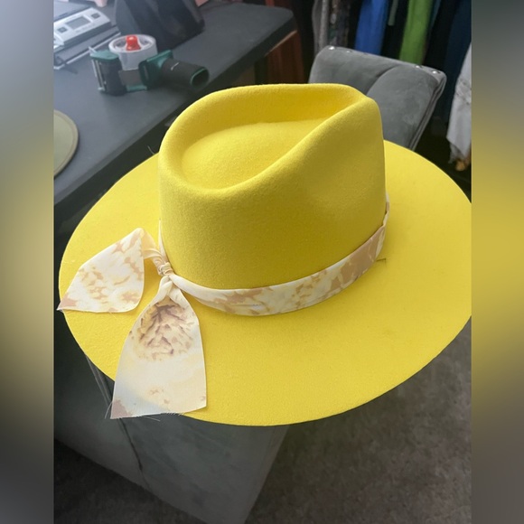 Wyeth Piper Hat, Bright Yellow, NWT - Picture 3 of 7